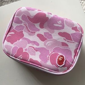 Bape x KNC beauty collab amenity pouch (does not include cosmetics. Pouch only)